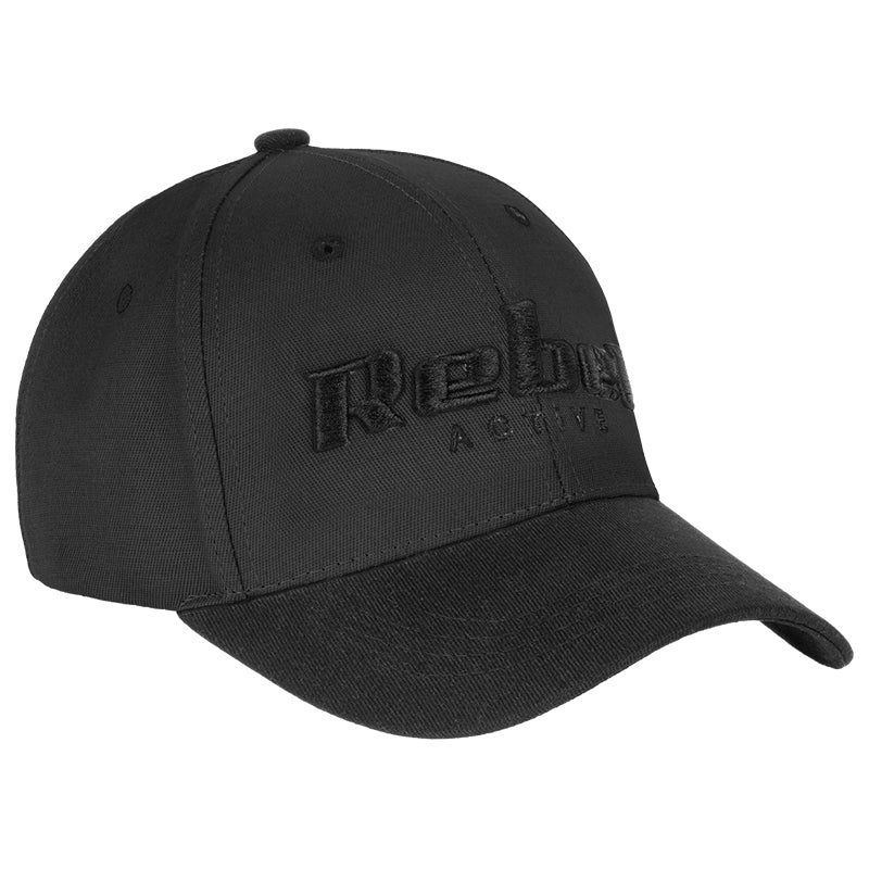Șapcă unisex neagră din bumbac cu logo brodat în mărimea S Rebel RBA-7001-BK-S