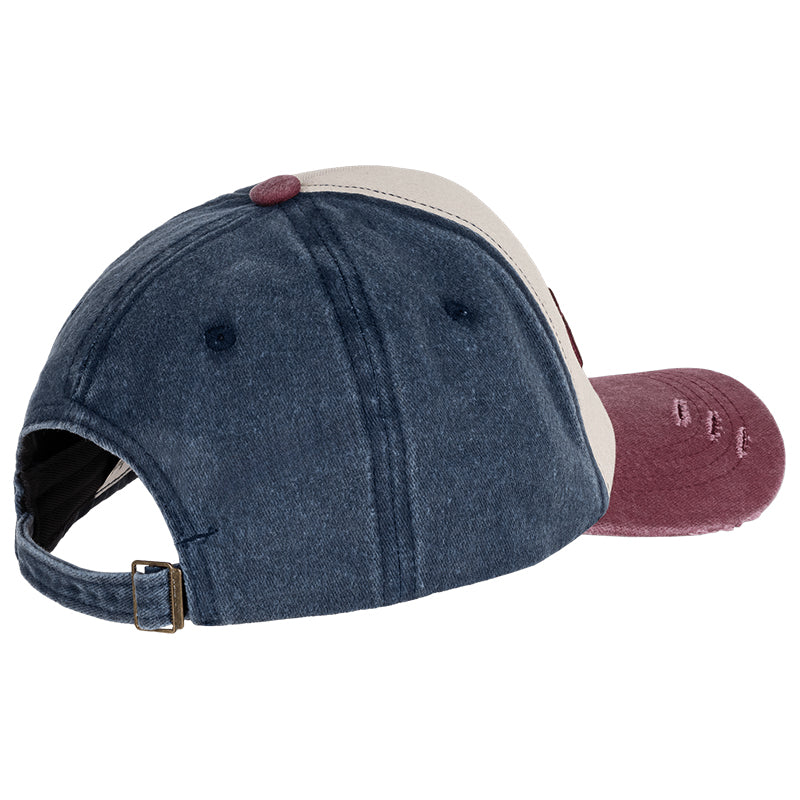 Șapcă unisex cu logo din 100% bumbac în mărimea M cu curea reglabilă Rebel RBA-7002-BP-M