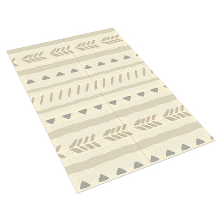 Covoraș de joacă pentru bebeluși pliabil față-verso cu model ursuleți 180 × 120 cm RBY-2202-1