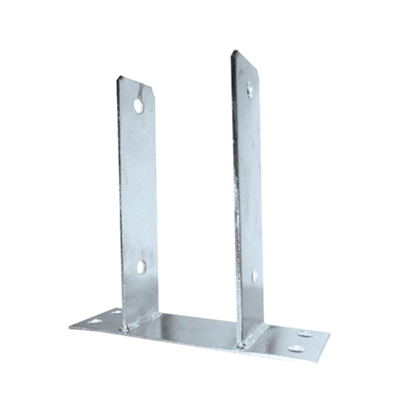 Suport tip U cu placă 81×60×150×200 mm pentru montaj solid ROMSURUB RCL-00014