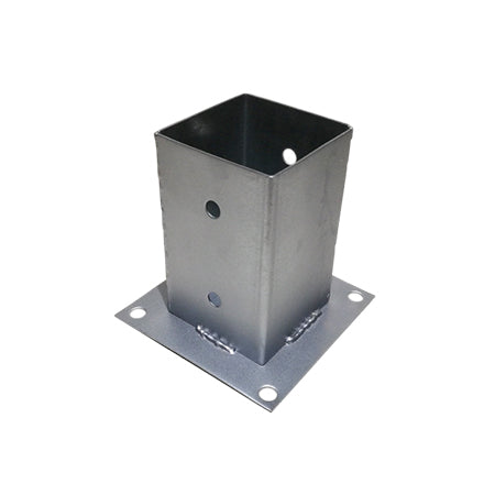 Suport bază stâlp ROMSURUB pentru conectori lemn 81 × 150 × 150 mm