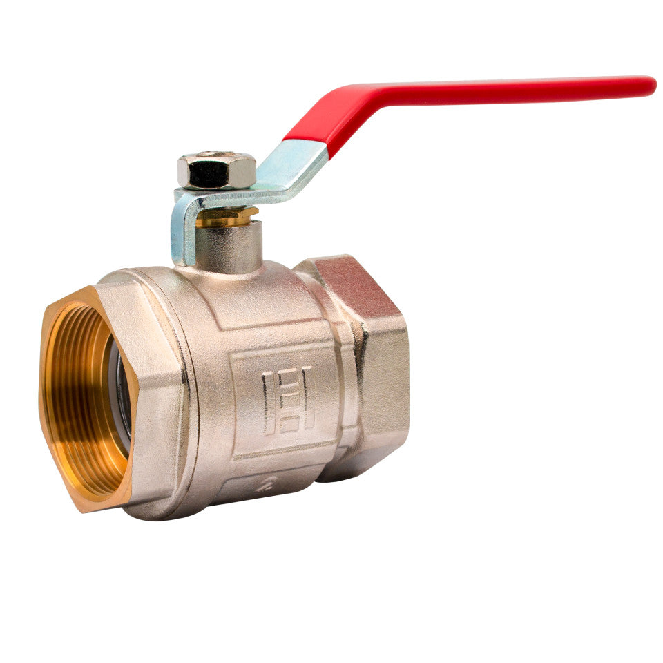 Robinet sferic Everline de 2" DN50 cu racord FF interior-interior și mâner levier