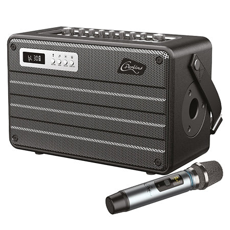 Boxa Portabila All In One 100w  Uhf Bt/usb/msd/aux
