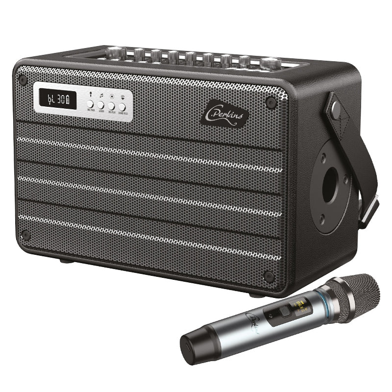 Boxa Portabila All In One 100w  Uhf Bt/usb/msd/aux