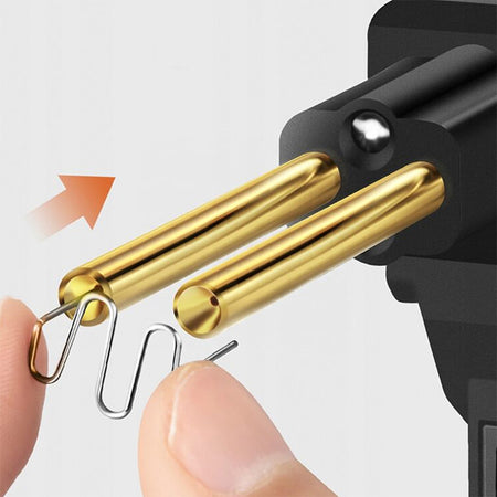 Pistol pentru sudură plastic cu accesorii, încălzire rapidă, 800 capse LTC RTV0400137