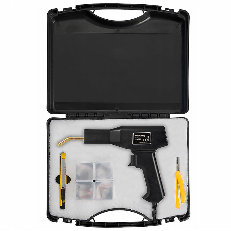 Pistol pentru sudură plastic cu accesorii, încălzire rapidă, 800 capse LTC RTV0400137
