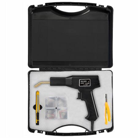 Pistol pentru sudură plastic cu accesorii, încălzire rapidă, 800 capse LTC RTV0400137