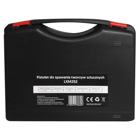 Pistol pentru sudură plastic cu accesorii, încălzire rapidă, 800 capse LTC RTV0400137