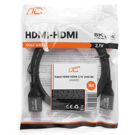 Cablu HDMI 2.1 8K pentru imagine și sunet de calitate superioară