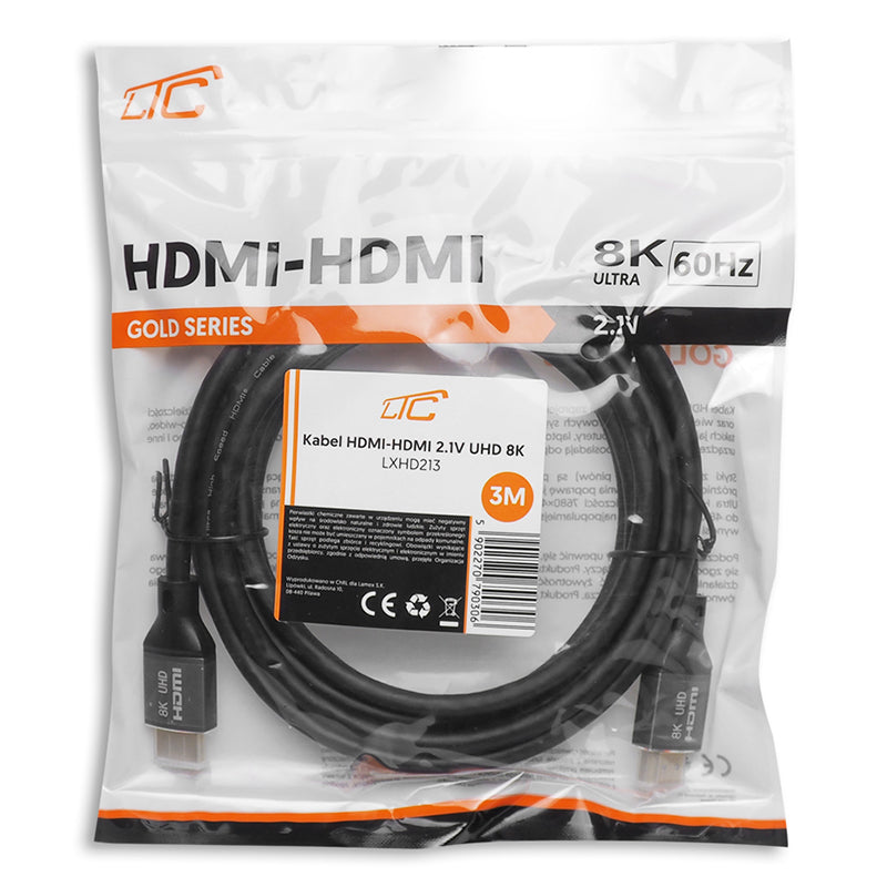 Cablu HDMI 2.1 8K pentru imagine și sunet de calitate superioară