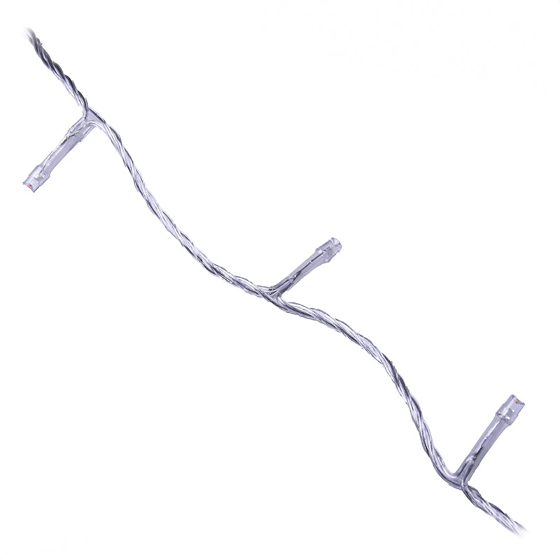 Instalație Crăciun 100 LED lumină caldă 8 m Forever light RTV100189
