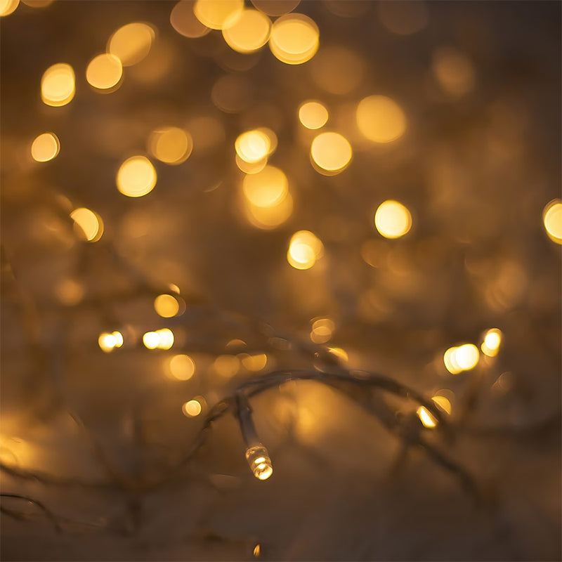 Instalație Crăciun 100 LED lumină caldă 8 m Forever light RTV100189