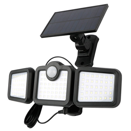 Lampă LED solară cu senzor de mișcare 10 W, 6000 K, Forever light RTV100325