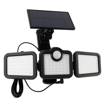 Lampă LED solară cu senzor de mișcare 10 W, 6000 K, Forever light RTV100325