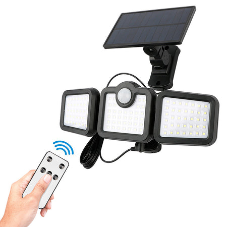 Lampă LED solară cu senzor de mișcare 10 W, 6000 K, Forever light RTV100325