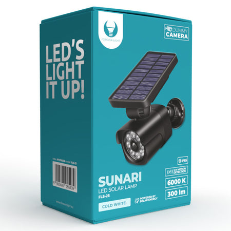 Cameră falsă LED solară, senzor de mișcare, IP65, Forever light RTV100335