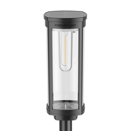 Lampă LED solară grădină 3000K, IP44, încărcare solară, Forever light RTV100526