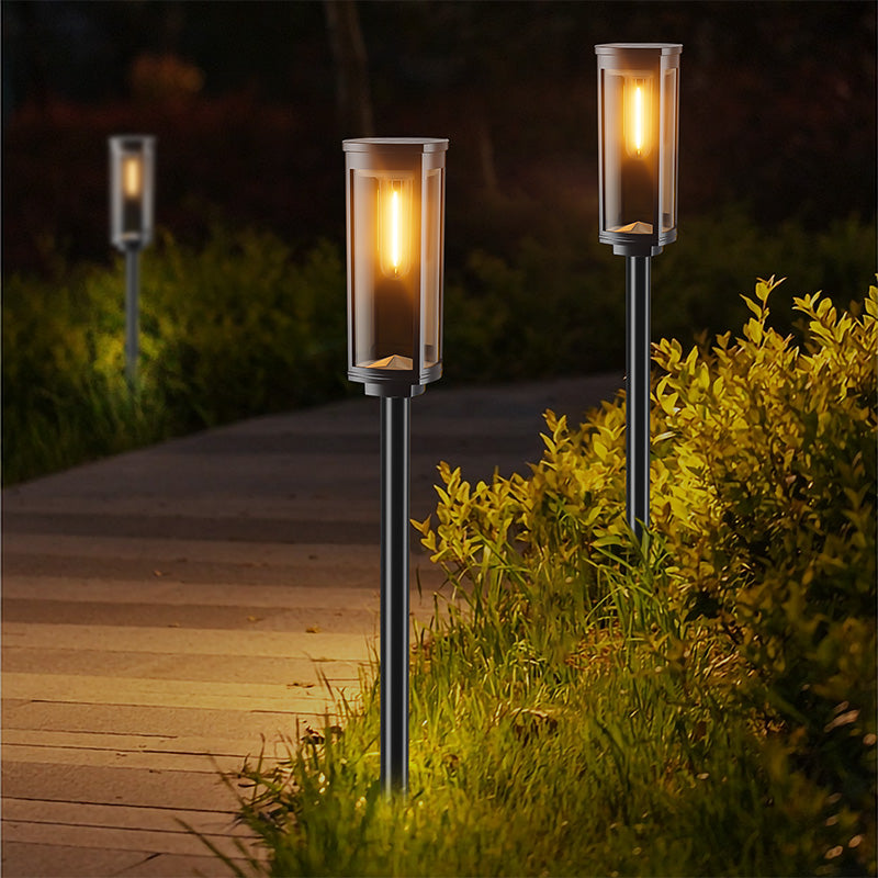 Lampă LED solară grădină 3000K, IP44, încărcare solară, Forever light RTV100526