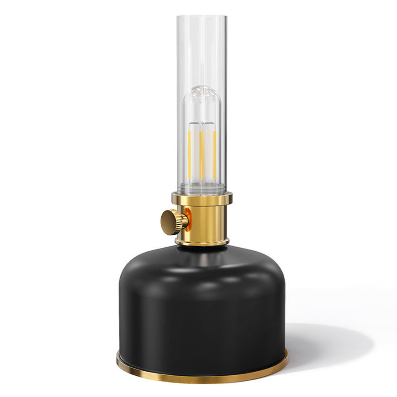 Lampa LED retro 2 W, 3000 K, design petrol, USB-C, dimmer - Forever light RTV200022