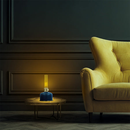 Lampă LED retro 2 W, 3000K, cu baterie reincarcabilă, USB-C, Forever light RTV200023