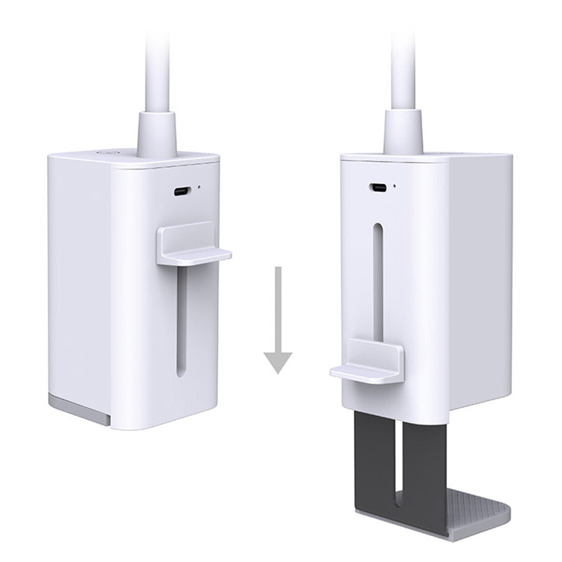 Lampă LED de birou 6 W cu prindere de masă, USB-C, alb Forever light RTV200041
