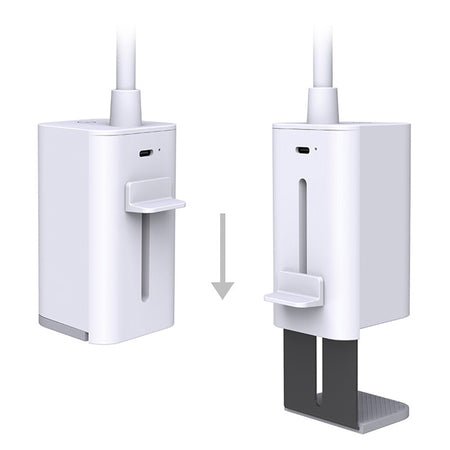 Lampă LED de birou 6 W cu prindere de masă, USB-C, alb Forever light RTV200041