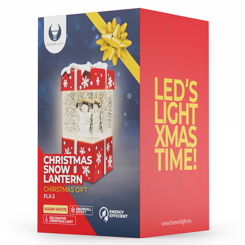 Decorațiune Crăciun iluminat model om de zăpadă cu LED Forever light RTV200049