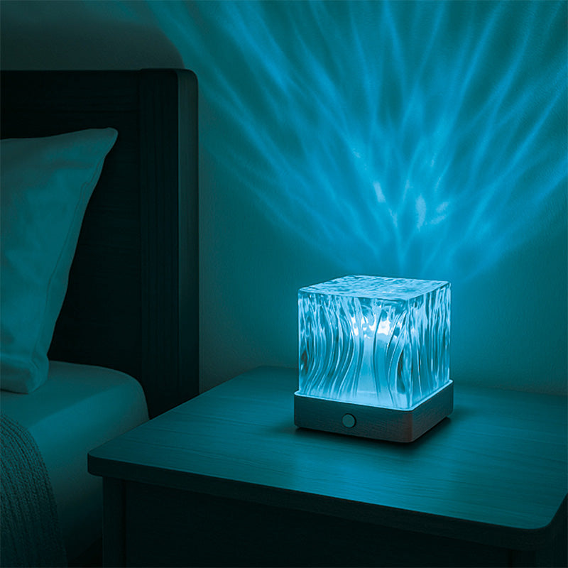 Lampă LED RGB 3 W cu efecte aurora, telecomandă, Forever light RTV222355