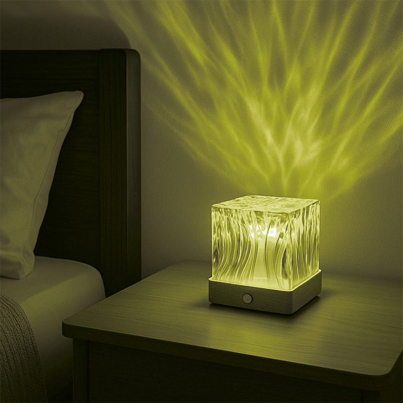 Lampă LED RGB 3 W cu efecte aurora, telecomandă, Forever light RTV222355