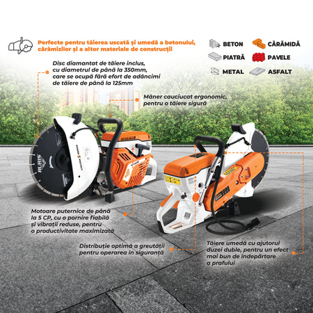 Taietor Beton Ruris Rtx600