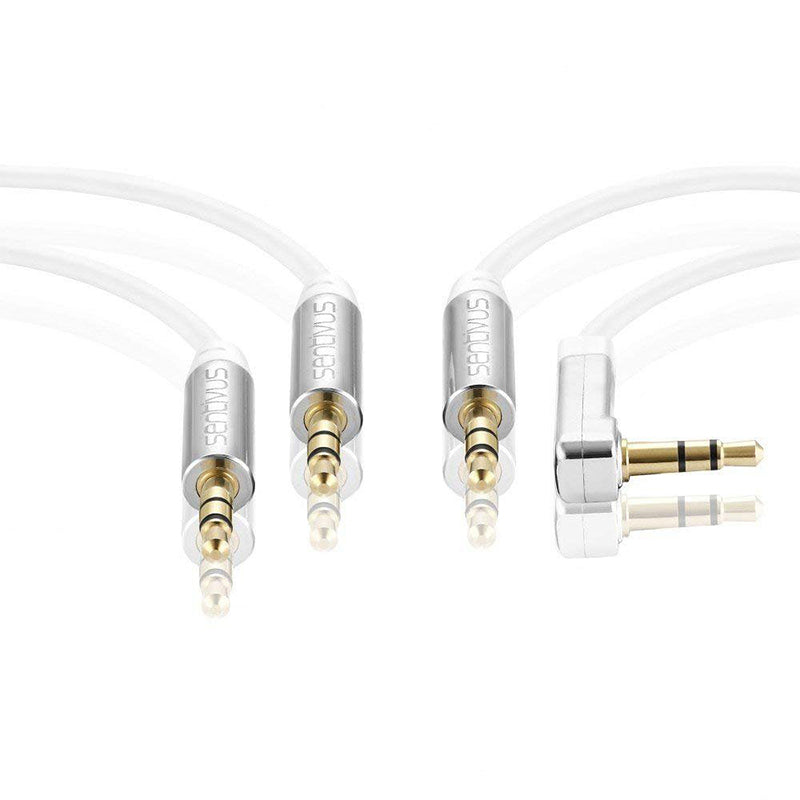 Set 2 cabluri audio jack 3,5 mm tata la tata Sentivus