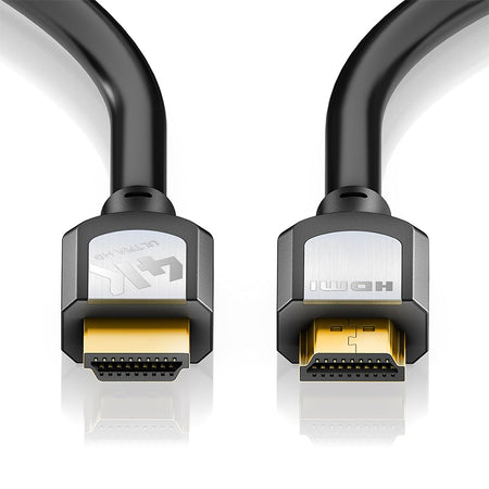 Set 2 cabluri HDMI tata-tata 4K pentru televizoare, proiectoare și console Sentivus