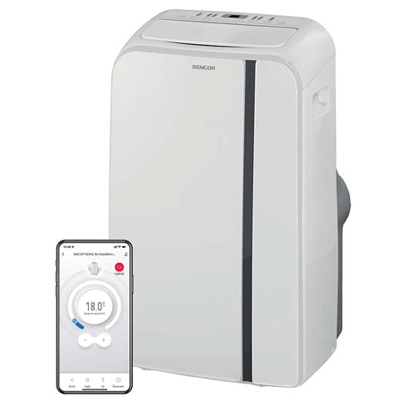 Aer condiționat mobil cu telecomandă și control inteligent Sencor S-MT1240C