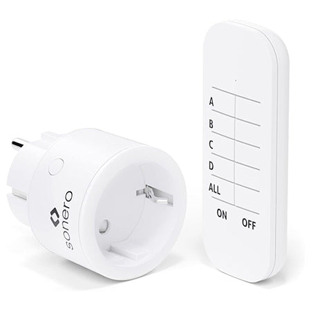 Priză cu telecomandă, max 2300 W, rază de 30 m S-RCS101