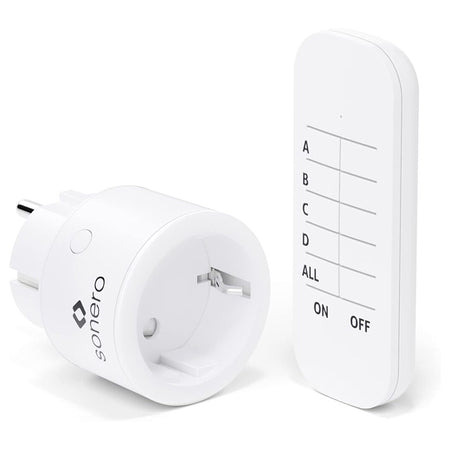 Priză cu telecomandă, max 2300 W, rază de 30 m S-RCS101