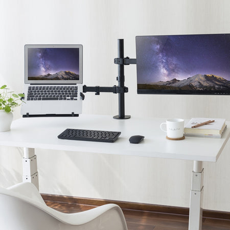 Suport laptop din oțel, 9 kg, VESA, negru Stell S-SAA4000