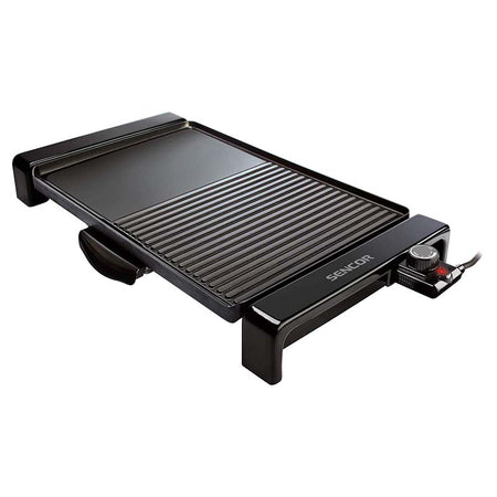Grătar electric cu suprafață antiaderentă de 47 × 31 cm și putere de 2300 W Sencor S-SBG106BK