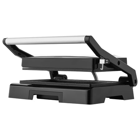 Grătar electric 1000 W cu plăci non-stick, tavă detașabilă Sencor S-SBG2070SS