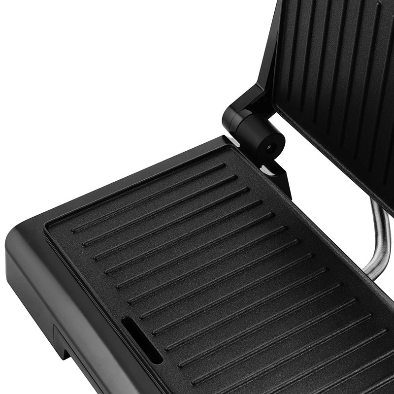 Grătar electric 1000 W cu plăci non-stick, tavă detașabilă Sencor S-SBG2070SS