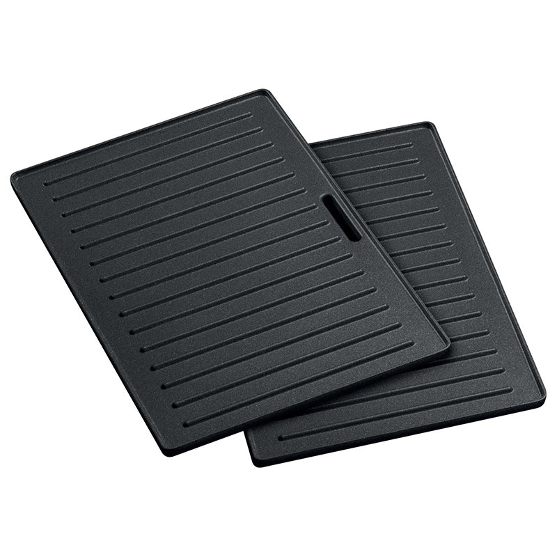 Grătar electric 1000 W cu plăci non-stick, tavă detașabilă Sencor S-SBG2070SS