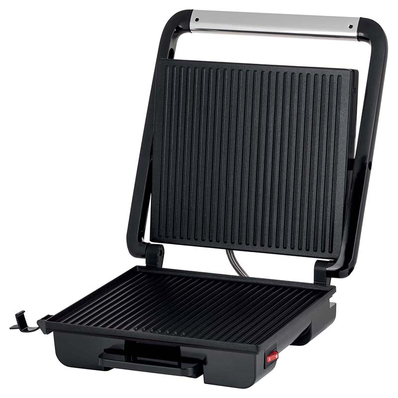 Grill electric 2000 W cu termostat plăci antiaderente Sencor S-SBG3710SS