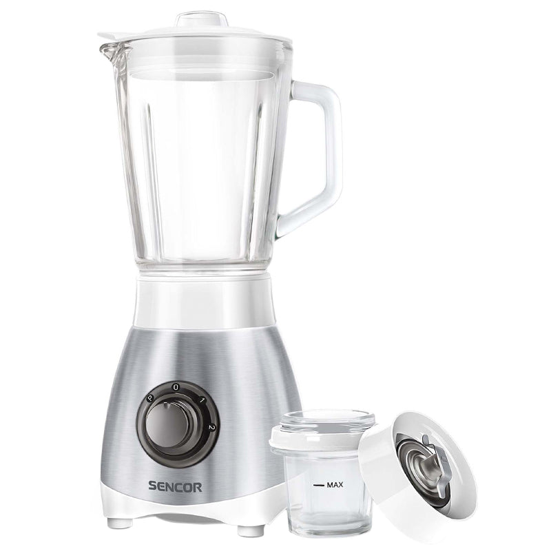Blender 250 W 0.8 l cu piese detașabile, funcție Pulse, Sencor S-SBL3271SS