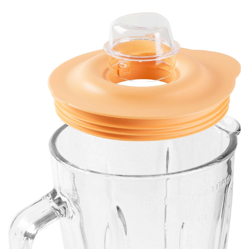 Blender de masă 1,5 l, 500 W, 2 viteze, alb-portocaliu Sencor S-SBL4370