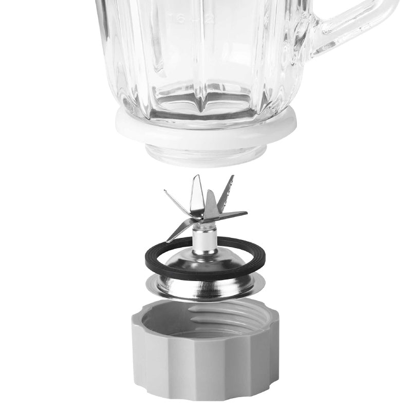 Blender de masă 1,5 l, 500 W, 2 viteze, alb-portocaliu Sencor S-SBL4370