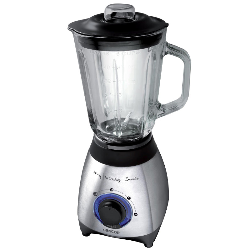 Blender 600 W, recipient sticlă 1,5 l, funcție Pulse, Sencor S-SBL4371