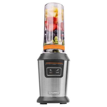 Blender smoothie automat 800 W cu două sticle Tritan, Sencor S-SBL7550SS