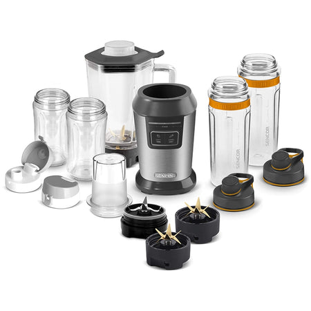Blender automat smoothie 800 W, cu 2 sticle sport, Sencor S-SBL7570SS