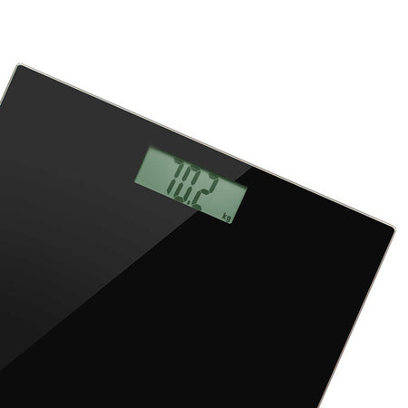 Cântar de persoane cu sticlă securizată, ecran LCD, negru Sencor S-SBS2300BK