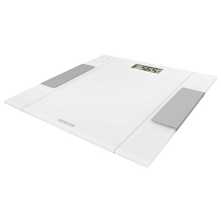 Cântar fitness cu analiză bioimpedanță, memorie, alb Sencor S-SBS5051WH