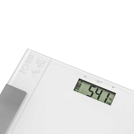 Cântar fitness cu analiză bioimpedanță, memorie, alb Sencor S-SBS5051WH